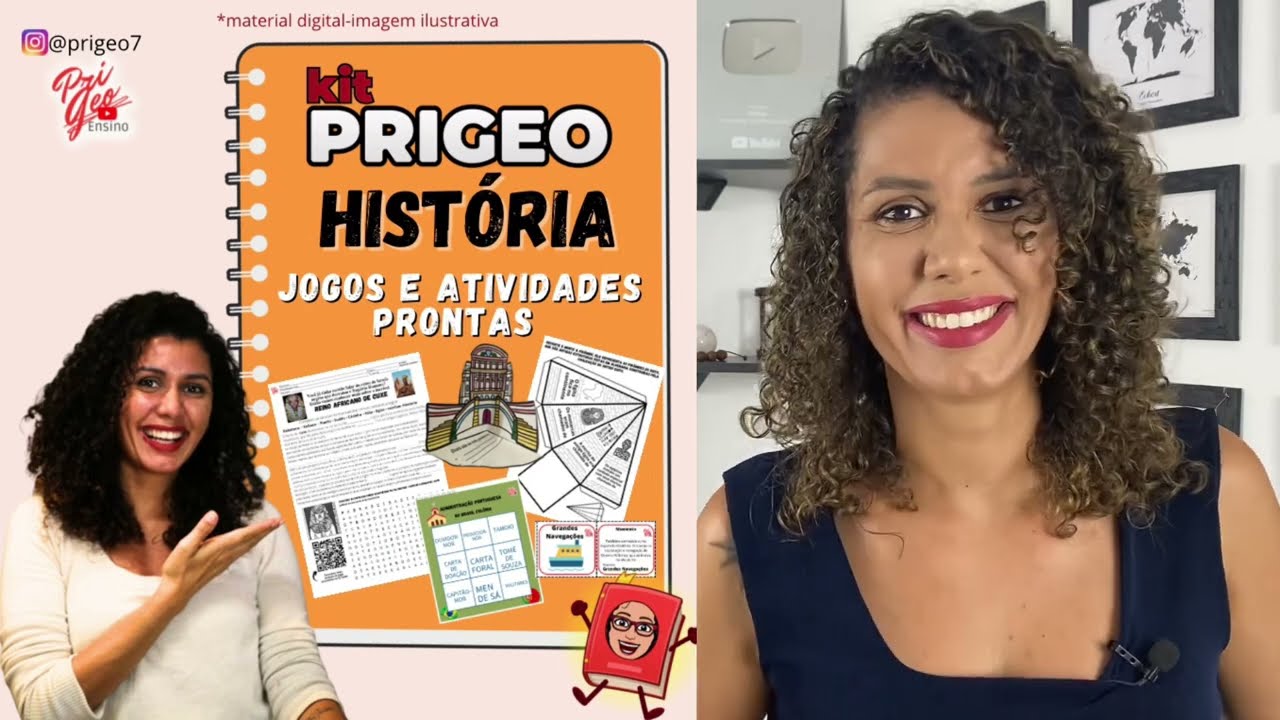 Lan&ccedil;amento Kit Prigeo de Historia