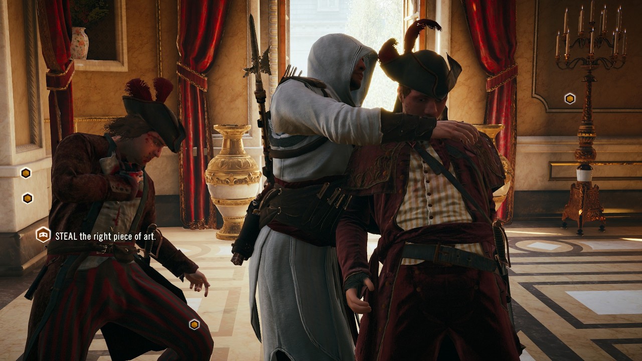 Assassin's Creed Unity -  Legendary Altair Sneaky Stealth vs Museum Guards Ultra RTX 3060