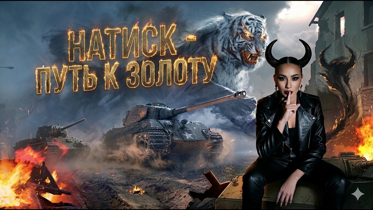 НАТИСК❤️МИР ТАНКОВ❤️ДЕНЬ 110