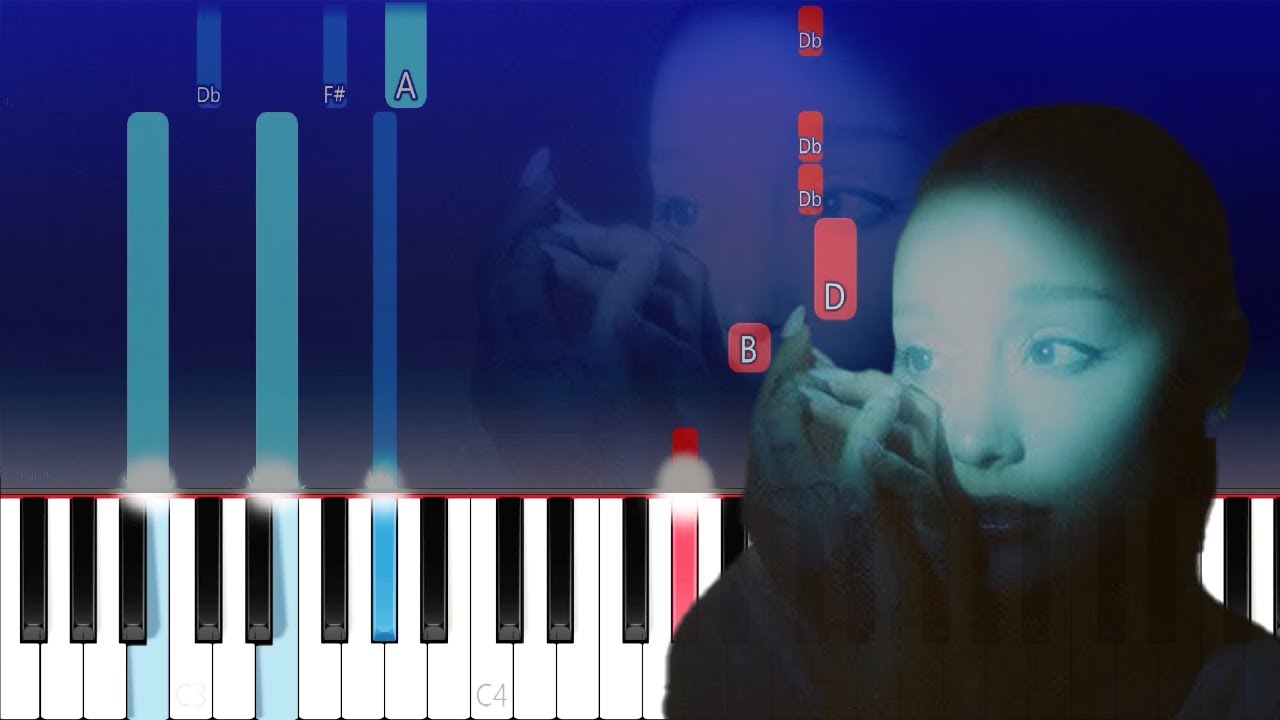 Ariana Grande - Hampstead (Piano Tutorial)