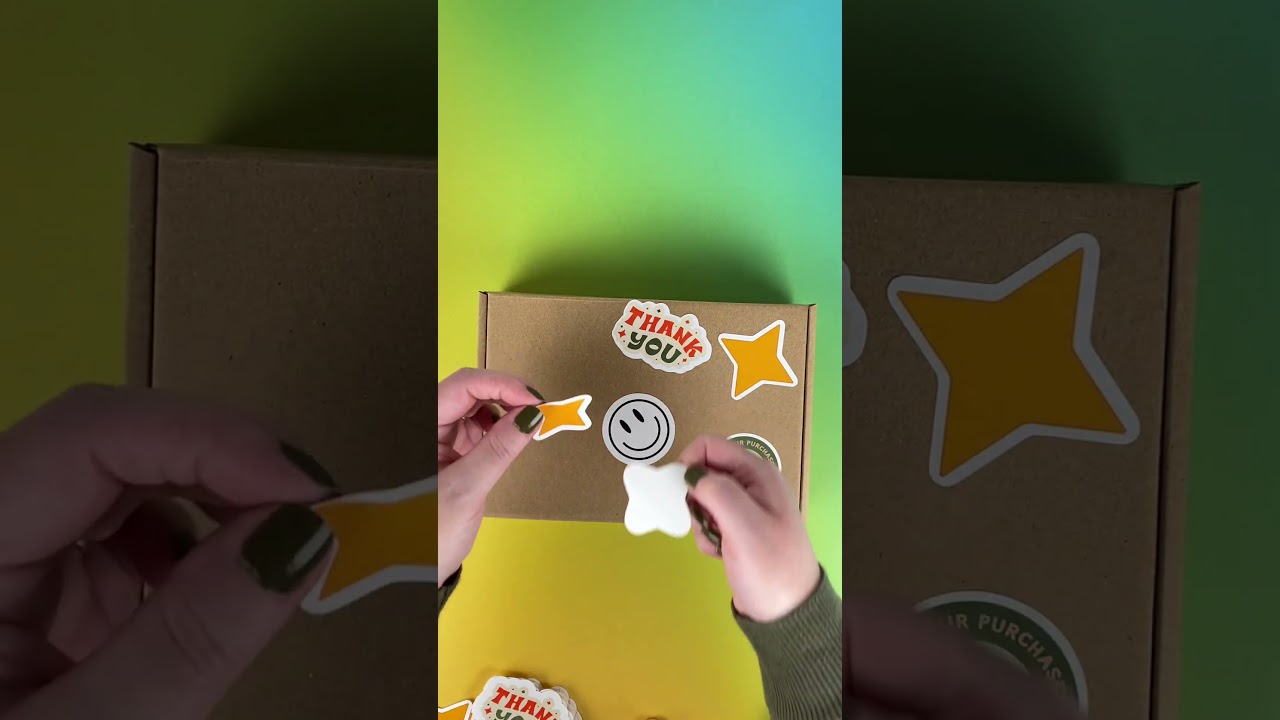 Card-Bored yet? Add some stickers! #shorts  #howto #diy