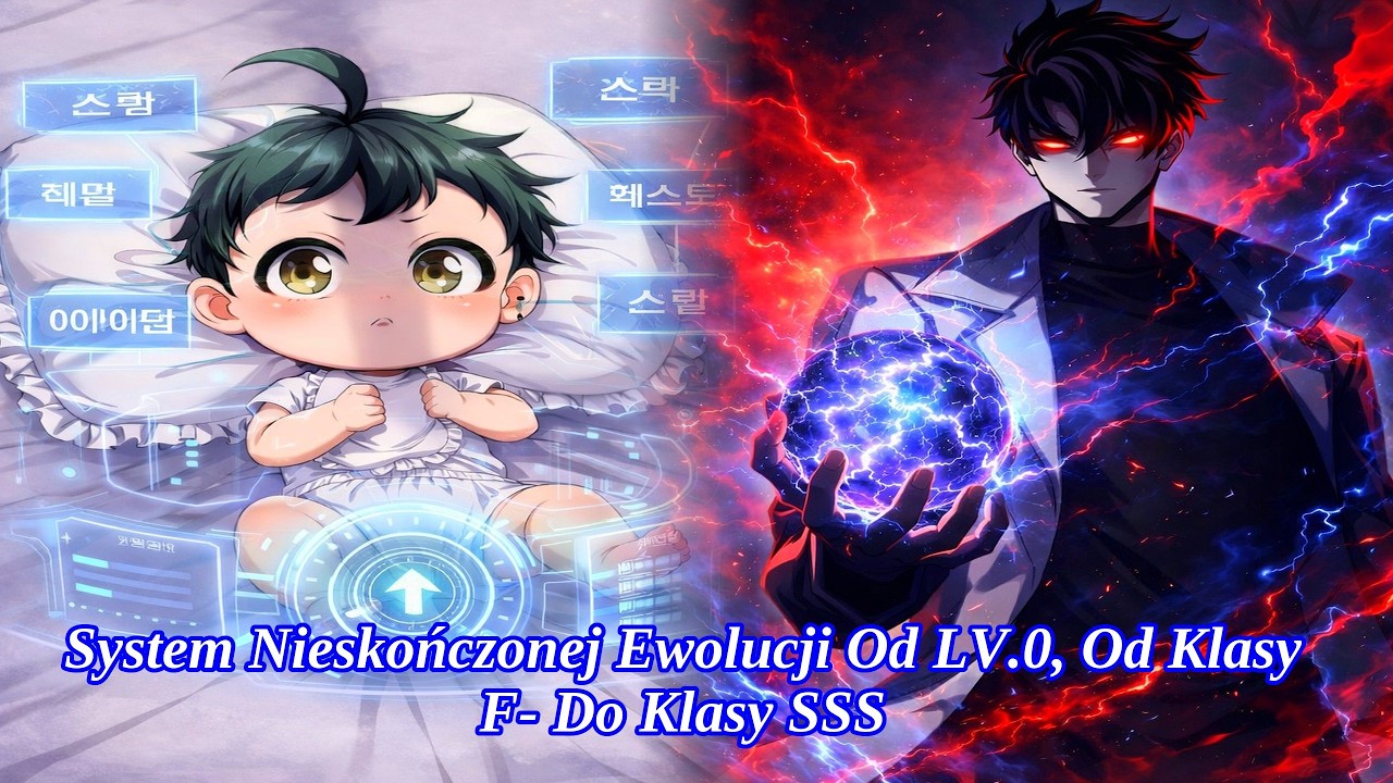 System Nieskończonej Ewolucji Od LV.0, Od Klasy F- Do Klasy SSS | Streszczenie Manhwy