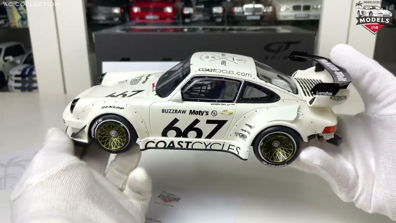 1:18 Porsche 911 RWB Coast Cycles - GT Spirit (Unboxing)
