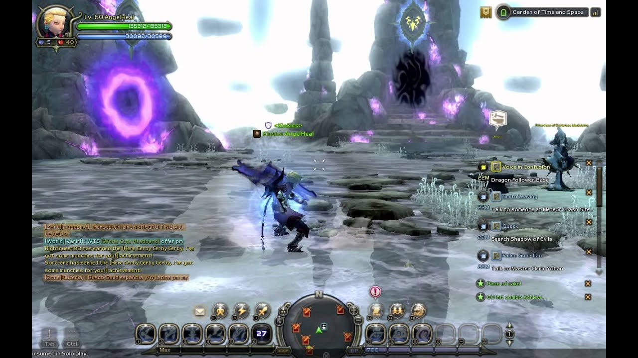 Dragon Nest - Assassin NA Voice Pack - Light Fury 1 skill