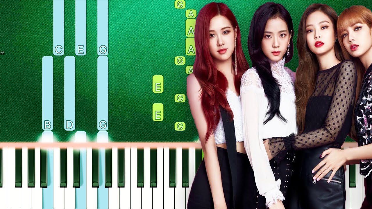 BLACKPINK - PLAYING WITH FIRE (Piano Tutorial Easy) By MUSICHELP