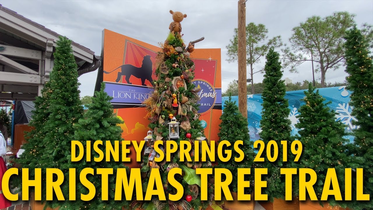 Christmas Tree Trail 2019 | Disney Springs | Walt Disney World