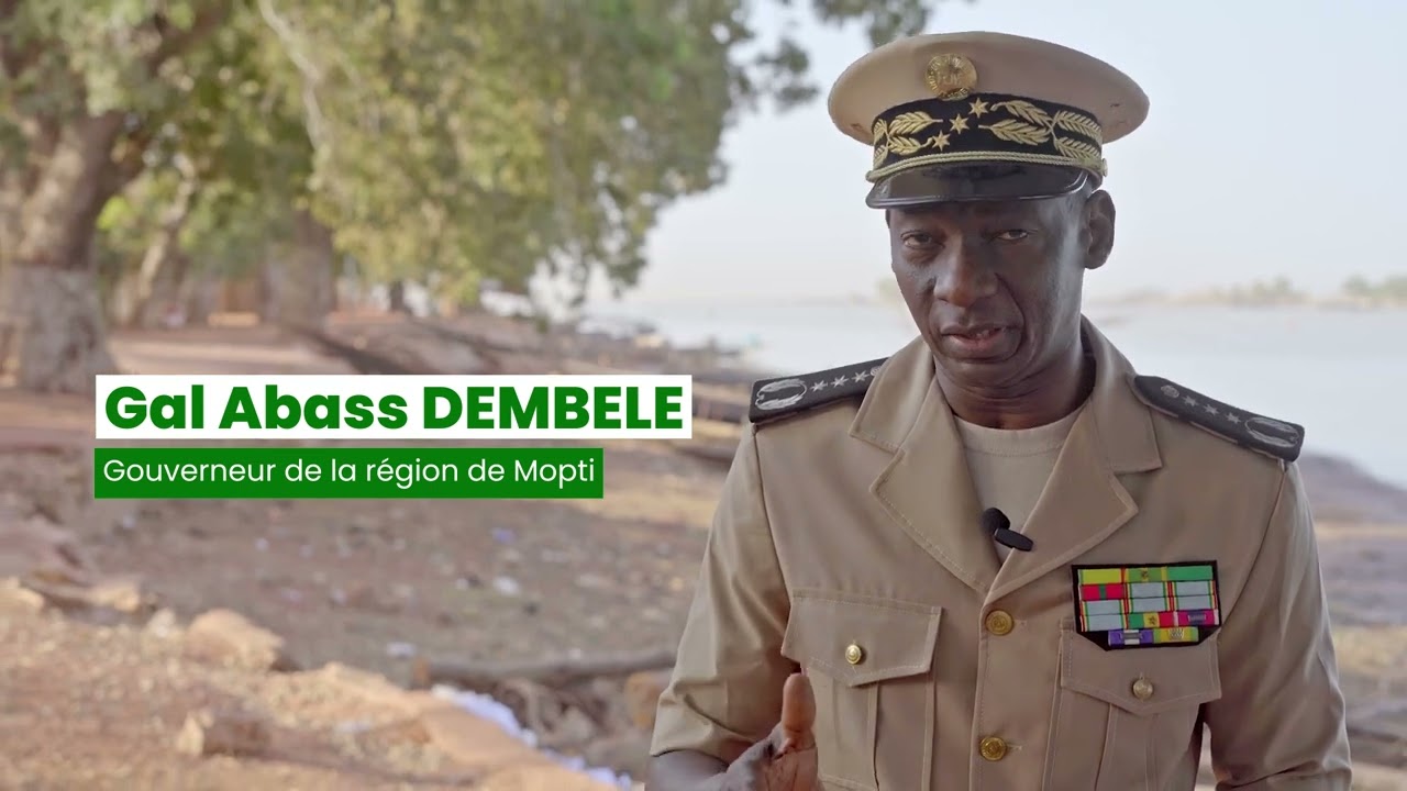 Restauration des berges de Mopti Phase1