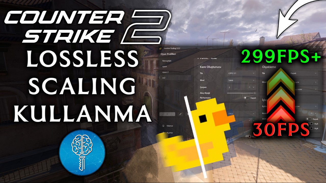 CS 2 Lossless Scaling Kullanmak | Counter Strike 2 FPS Yükseltmek İçin Yapılması Gerekenler