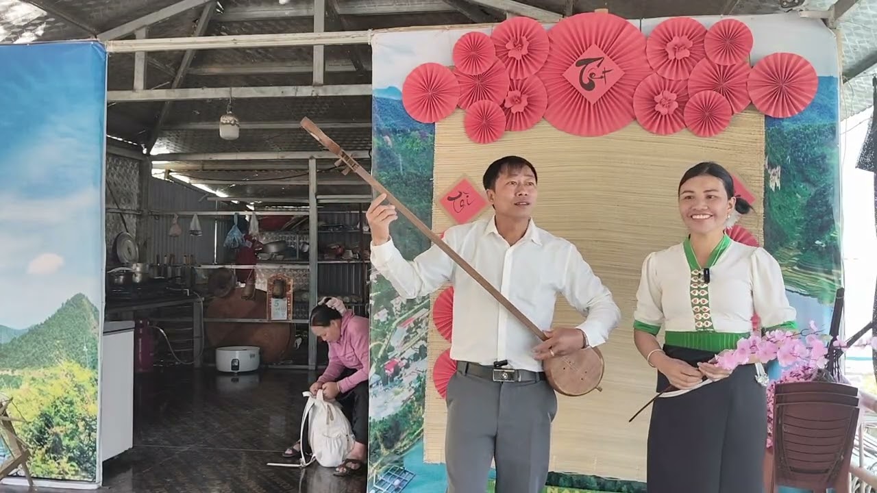 Chúp mừng năm mới lò ngoa lò tiên hát giao duyên rất tuyệt vời 
