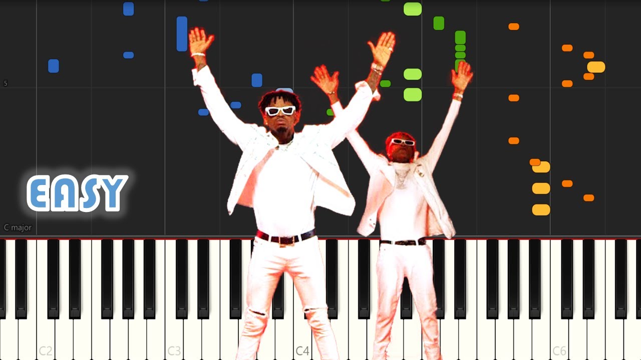 InnossB Ft Diamond Platnumz - Yope (Remix) | EASY PIANO TUTORIAL by Synthly