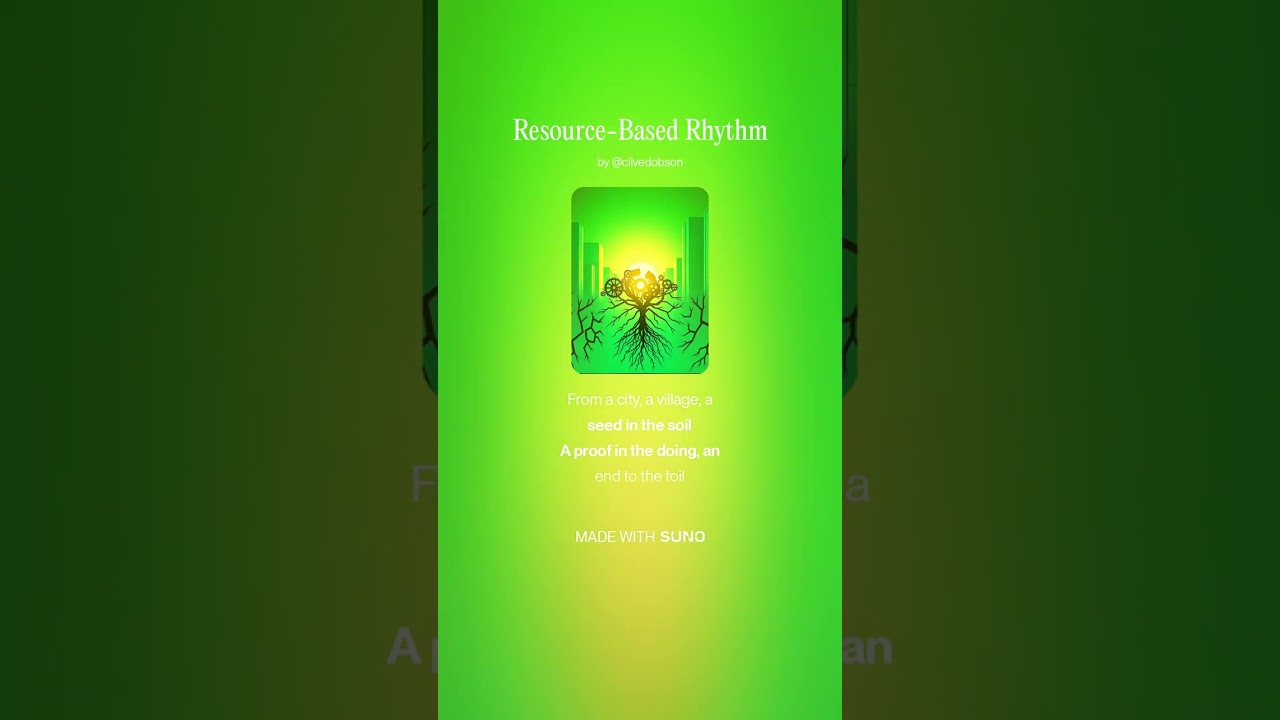 Resource-Based Rhythm 2 #AI​ #Song​ by #Suno​ #lyrics​ by #Deepseek #music​ #newmusic