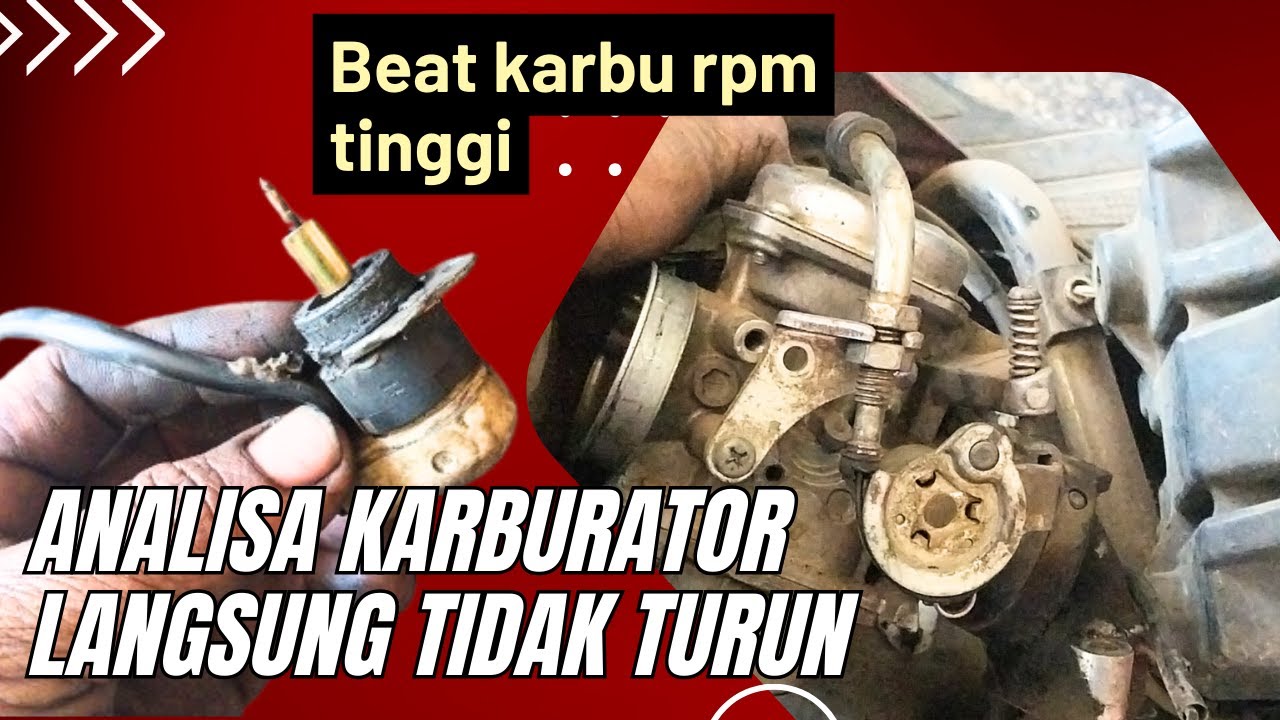 **√ Cara Mudah Atasi Honda Beat Karbu langsam Tinggi [Ampuh!]
