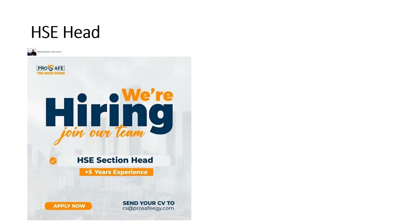 HSE Jobs