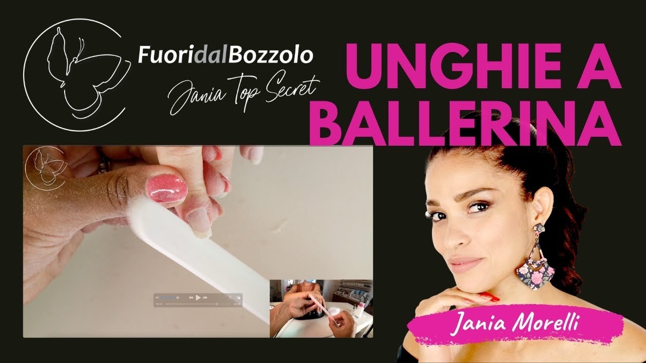 Come limare le unghie per ottenere la forma a ballerina? Design unghie perfetto con Jania Morelli