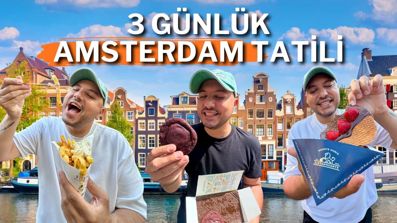 Amsterdam Tatili | Zaandam - Zaanse Schans - Red Light ve Yeme İçme Önerileri | Amsterdam Vlog