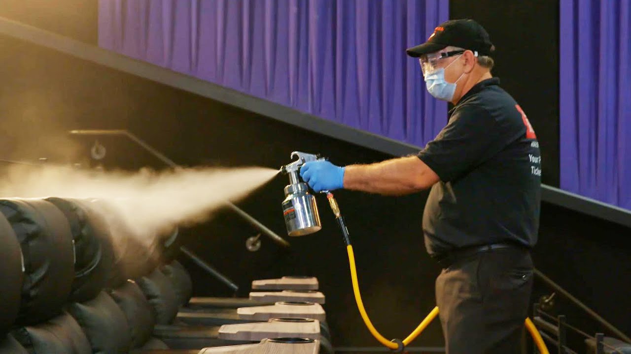 First Look at  Cinemark Theatres' New Safety Procedures Amid COVID-19
