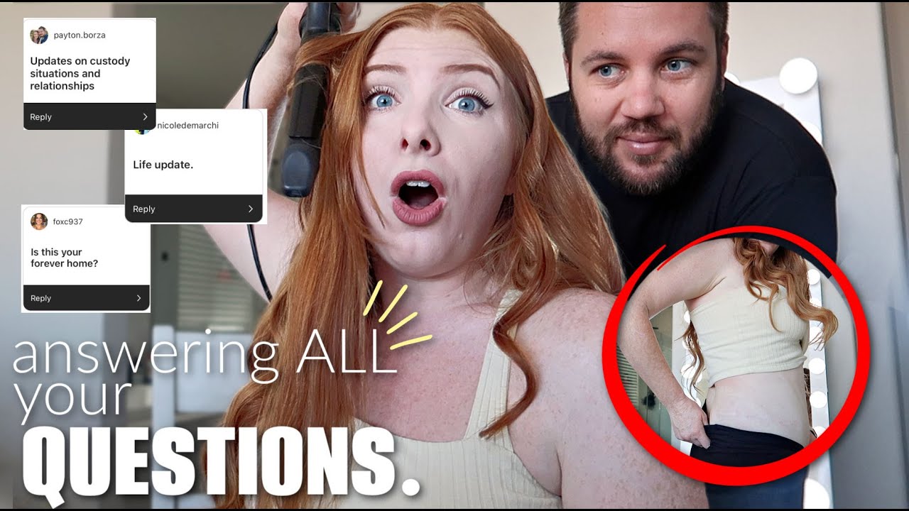 Q & A life update - MORE KIDS?? Custody, friends, relationship, tummy tuck |  GRWM