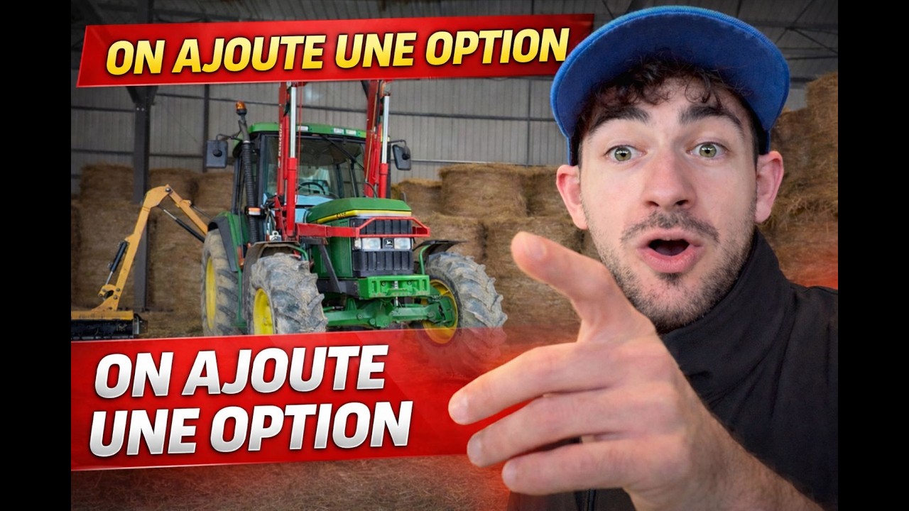 On ajoute une option sur ce John Deere, 6300 ( incroyable le rendu !! ) 🫣