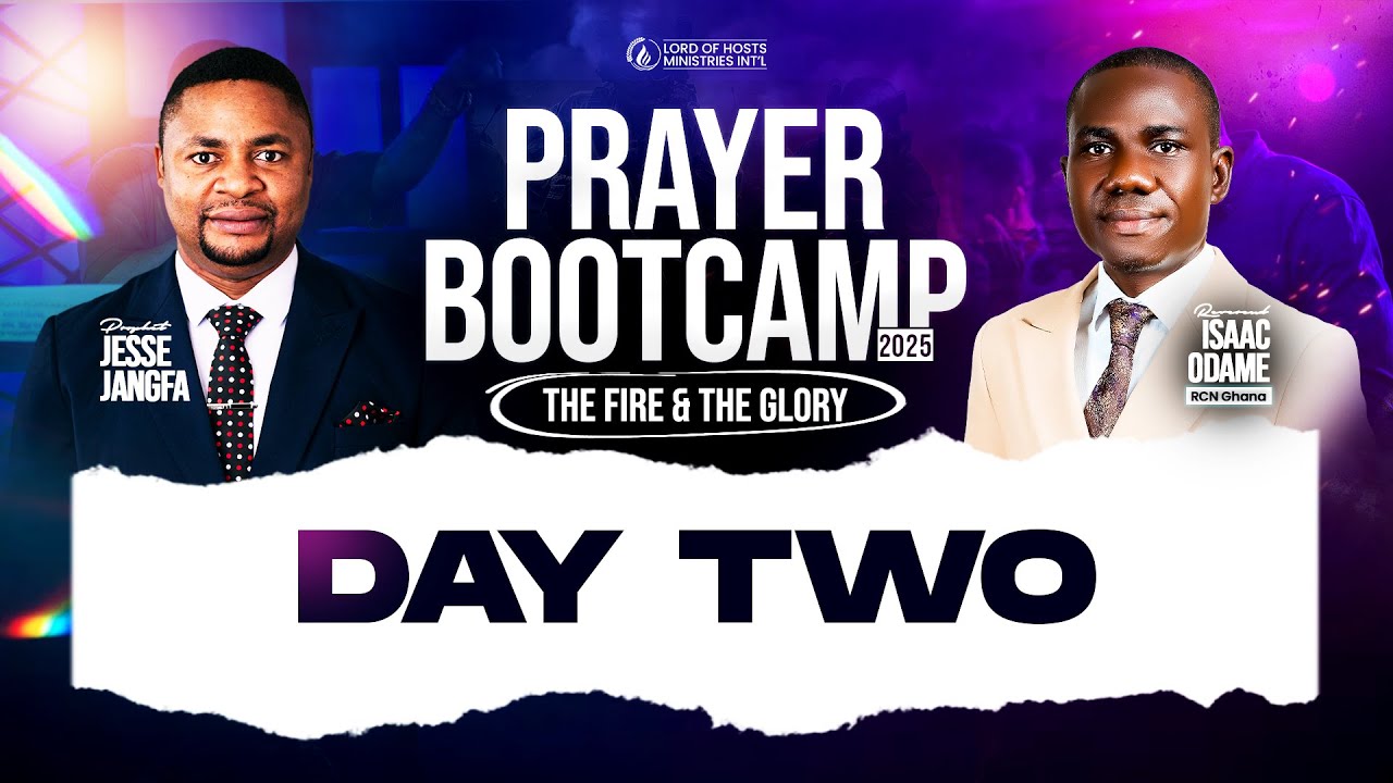 Prayer BootCamp - Day 2 || Prophet Jesse Jangfa || Rev. Isaac Odame || 8th August, 2025