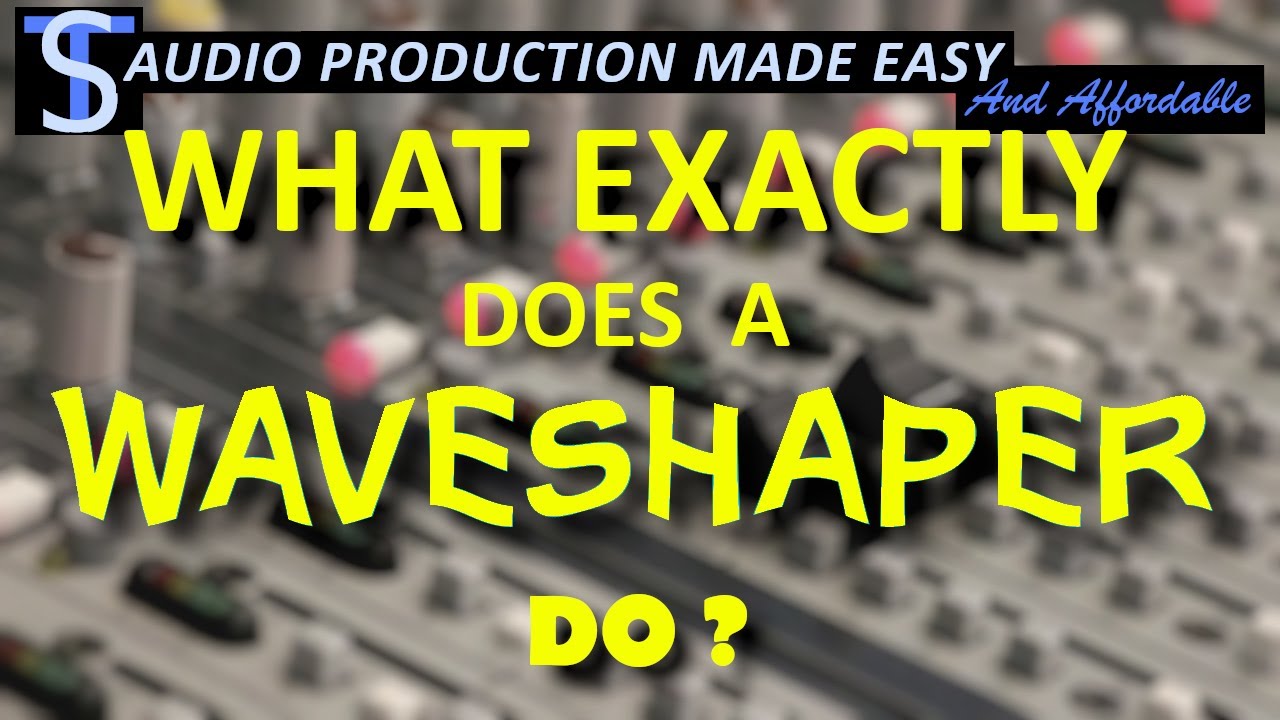 Discover how waveshaping works using this great FREE plugin