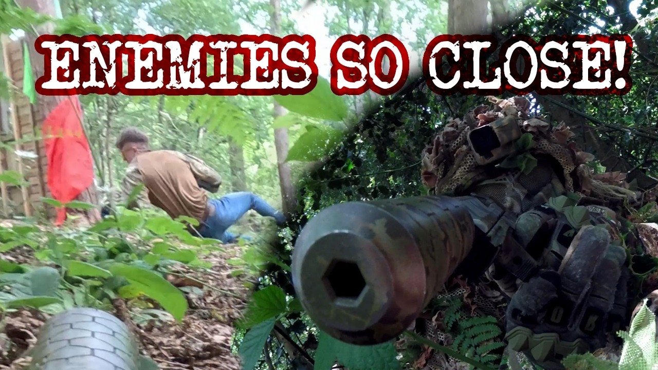 How Did They Not See Me? #airsoftsniper #airsoft #ghilliesuit