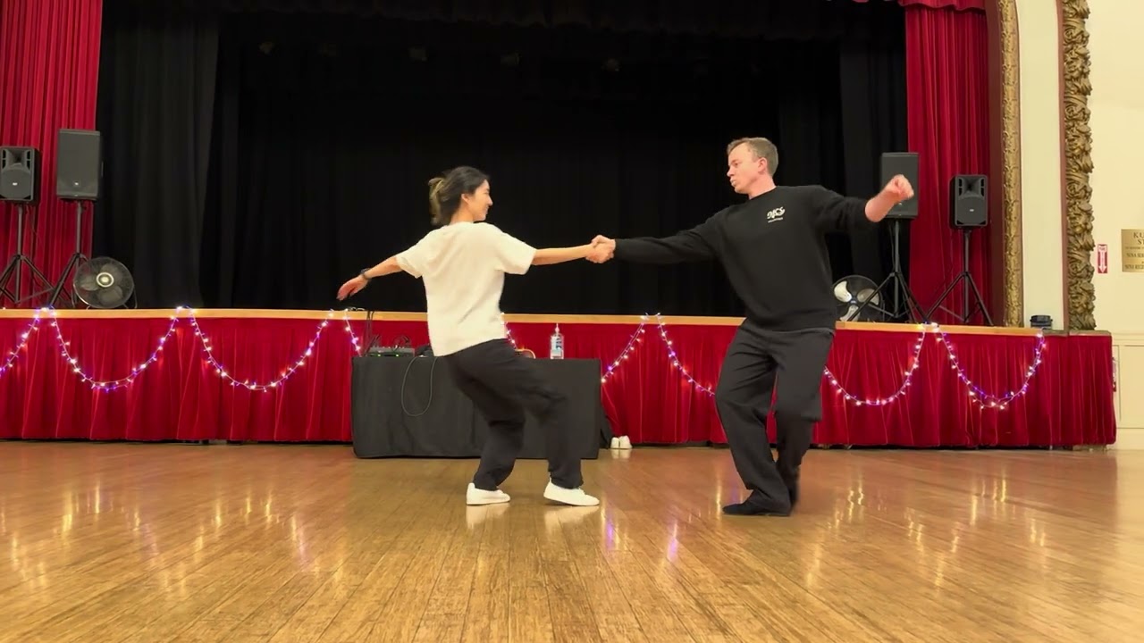 Mission City Swing February 2026 - Instructor Demo by Austin Kois & Kathleen Sun