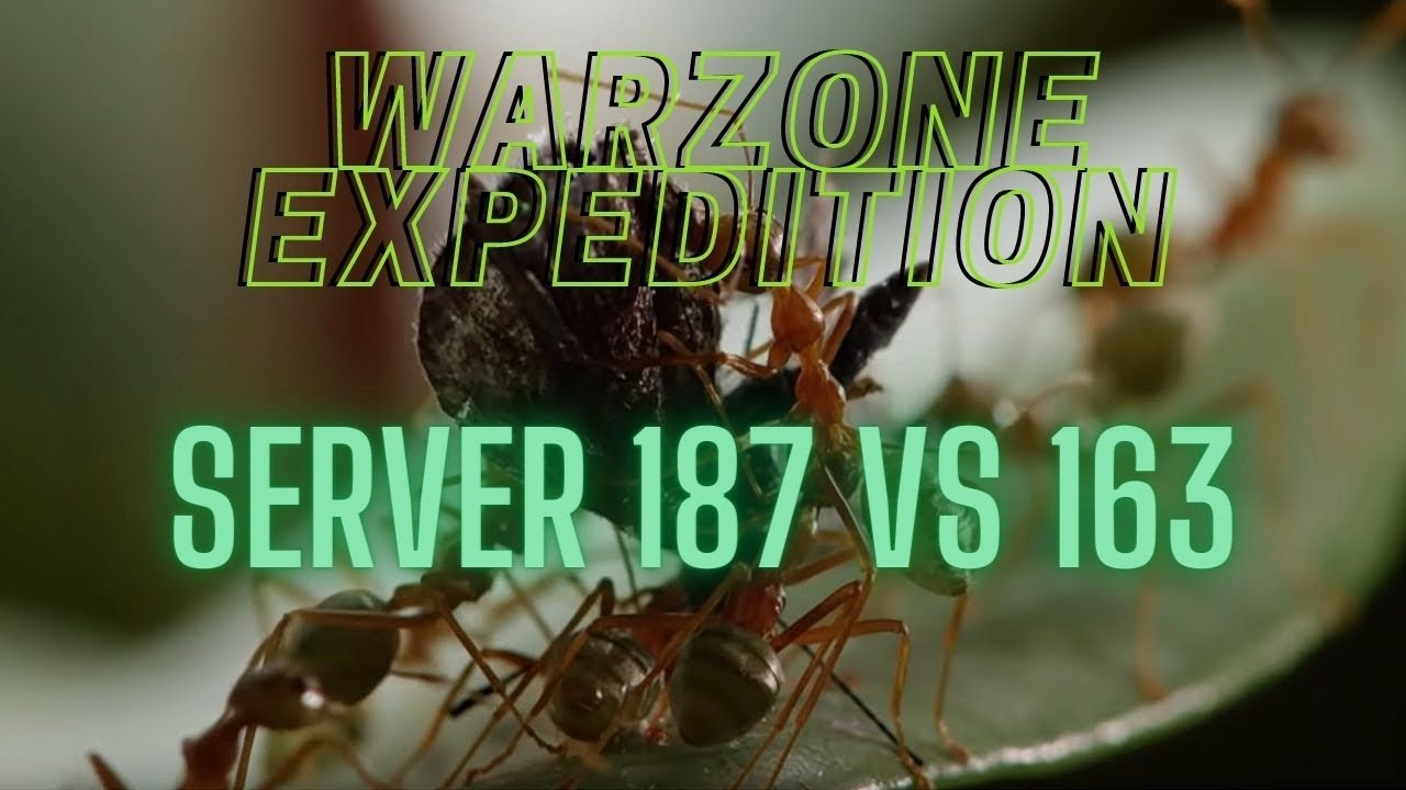 Rank 1 - Warzone Expedition 187 vs 163 | Ants - The Underground Kingdom