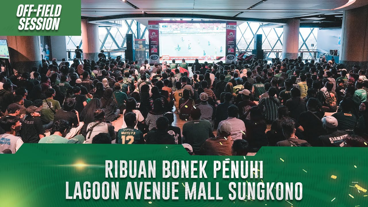 RIBUAN BONEK PENUHI LAGOON AVENUE MALL SUNGKONO