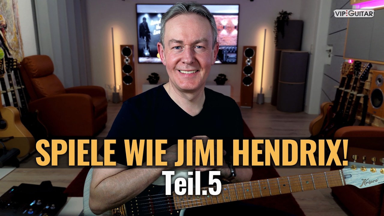 Spiele wie Jimi Hendrix – Riffs & Licks | Teil 5 (Live)