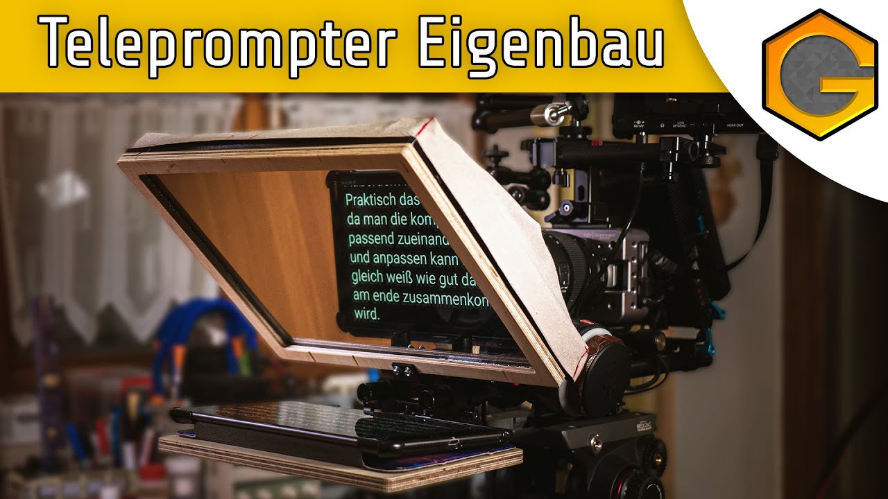 Teleprompter Eigenbau