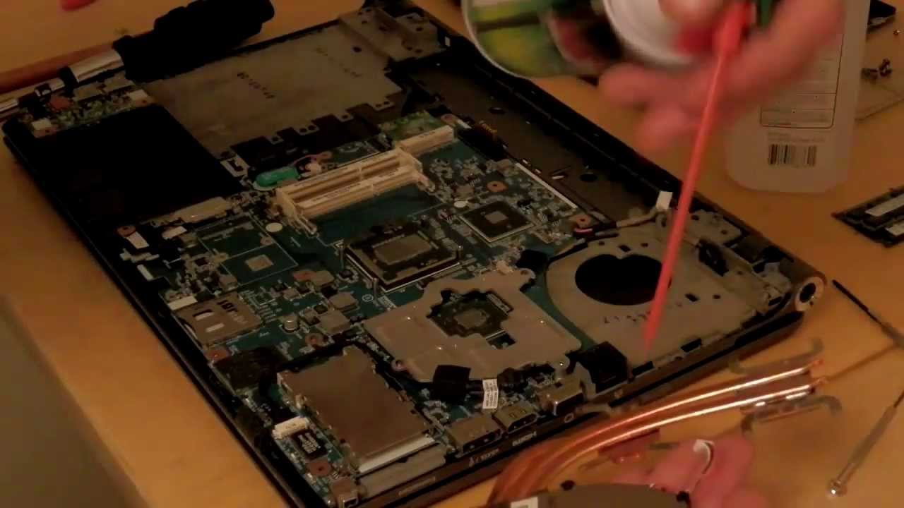 Sony Laptop Heatsink Cleaning/Replacement