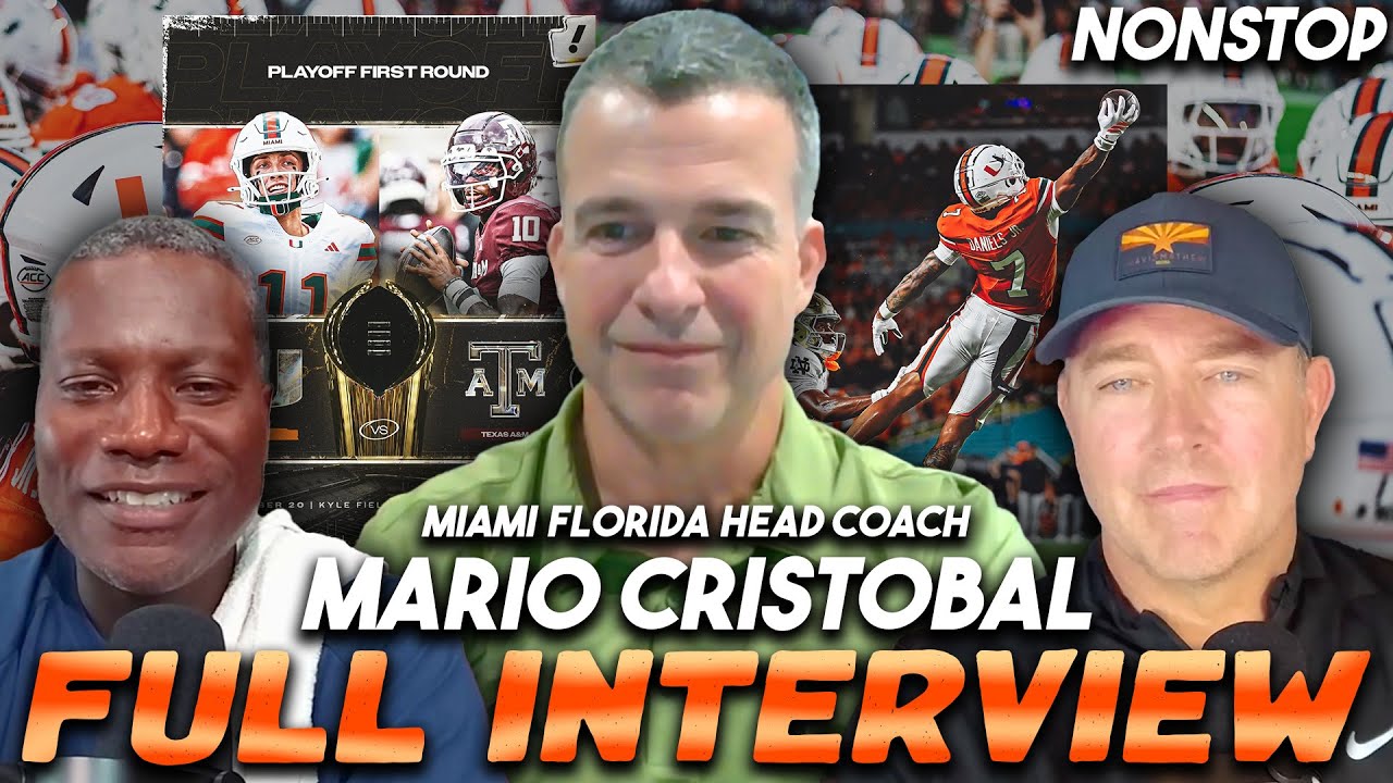 Mario Cristobal Joins to Talk About CFP Stress and Punching Their Ticket