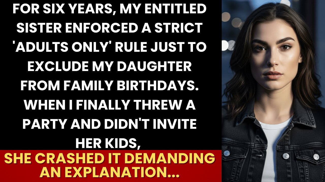 For 6 Years, My Sister Banned My Daughter From Parties—So At My Party, I Gave Her A Taste Back
