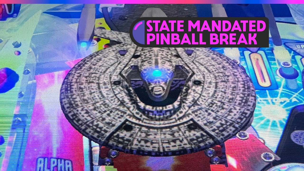 State Mandated Pinball Break | Indianapolis 500, Star Trek, Banzai Run