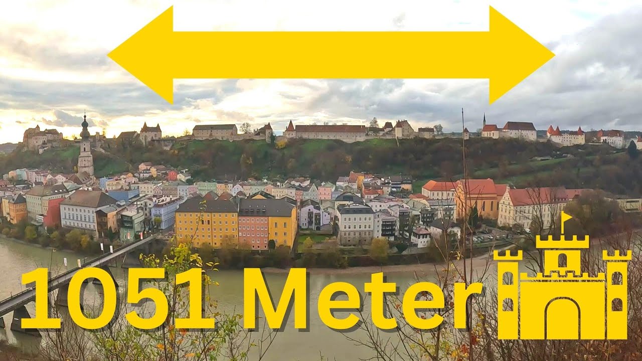 Weltlängste Burg | Burghausen Bayern Reiseführer