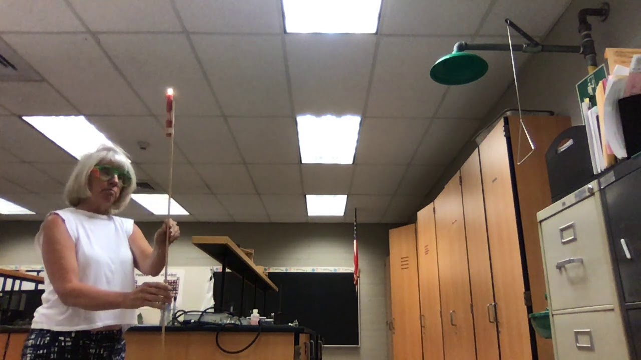 The Burning of Methane Gas