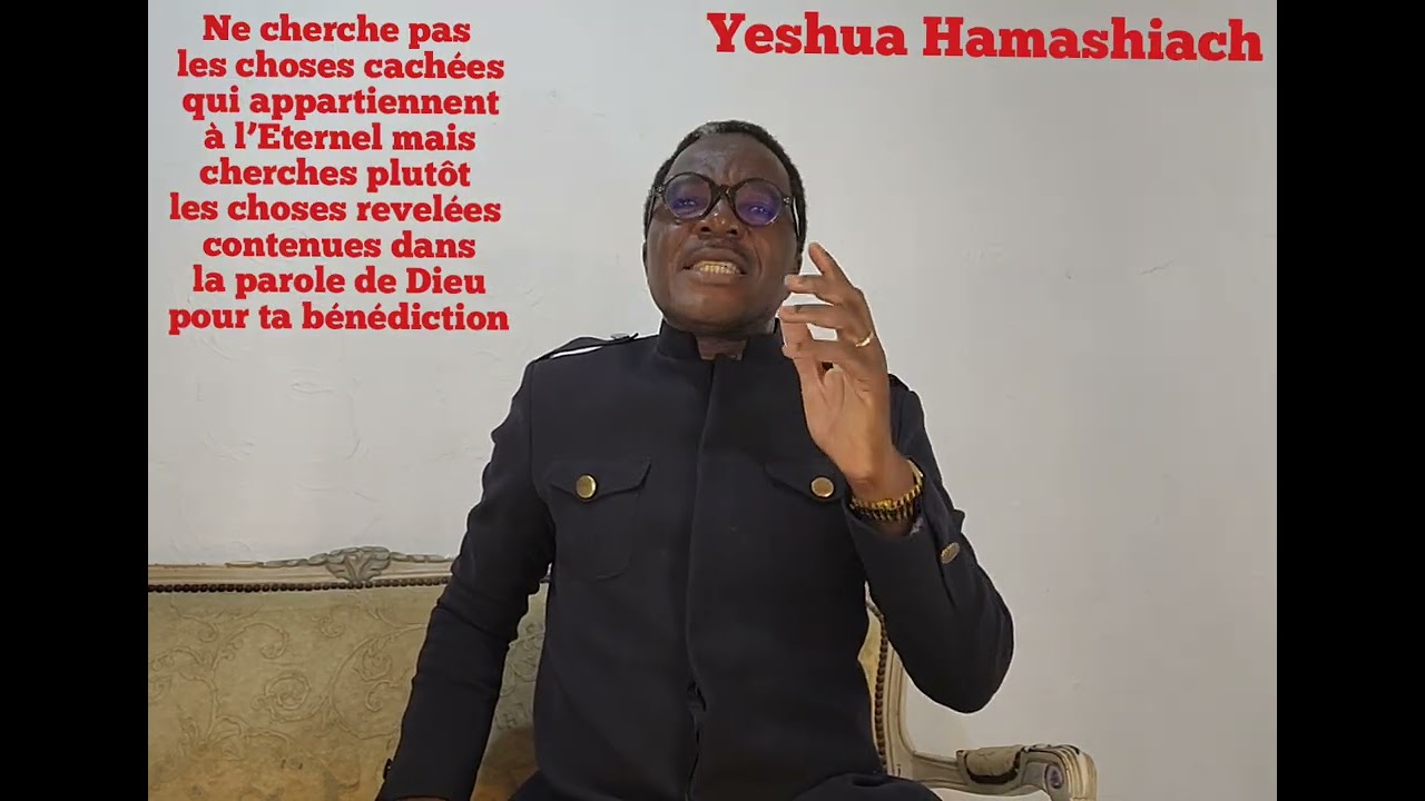 CHERCHER PLUÔT LES CHOSES RÉVELÉES CONTENUES DANS LA PAROLE DE DIEU POUR TA BENEDICTION