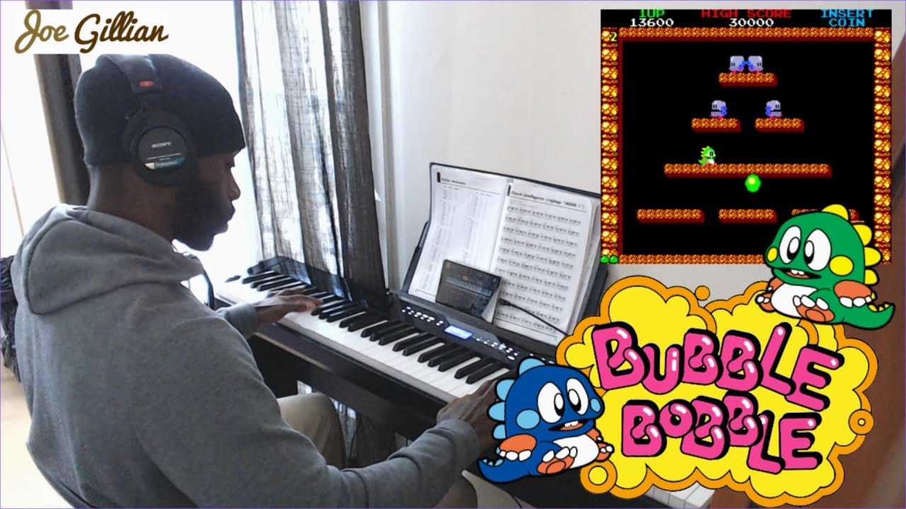 Bubble Bobble - game theme (piano cover)