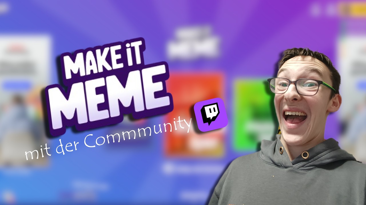 Ich habe Make It Meme mit meinen Zuschauern gespielt (kaotisch) 😂| Joex Twitch Streamhighlights 🎬