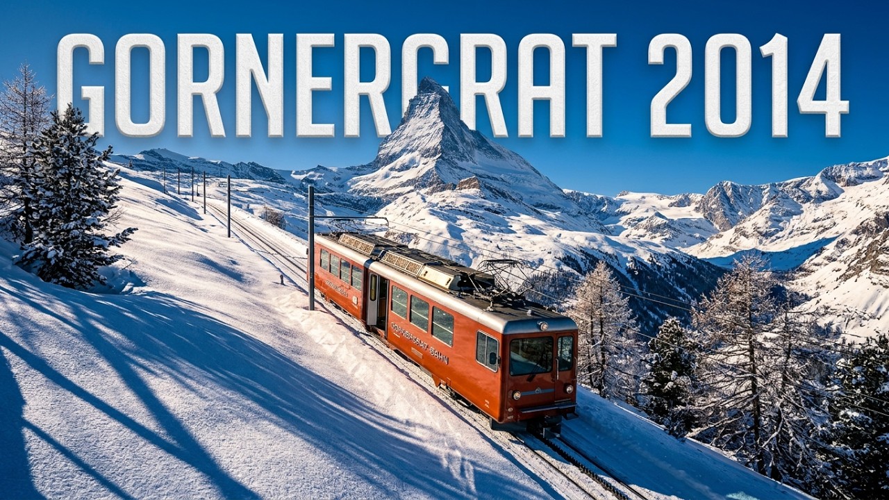 Es war mal im Winter 2014: Mit der Bahn zum Gornergrat