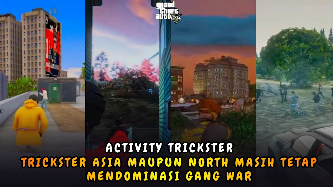 ACTIVITY TRICKSTER ASIA DAN TRICKSTER NORTH - GTA 5 ROLEPLAY