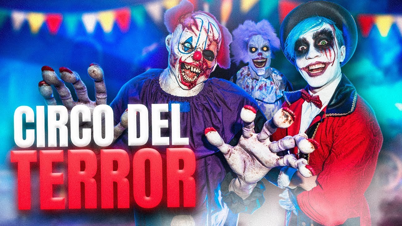 CONSTRUIMOS UNA CASA DE TERROR EN NUESTRA CASA *PAYASOS TENEBROSOS