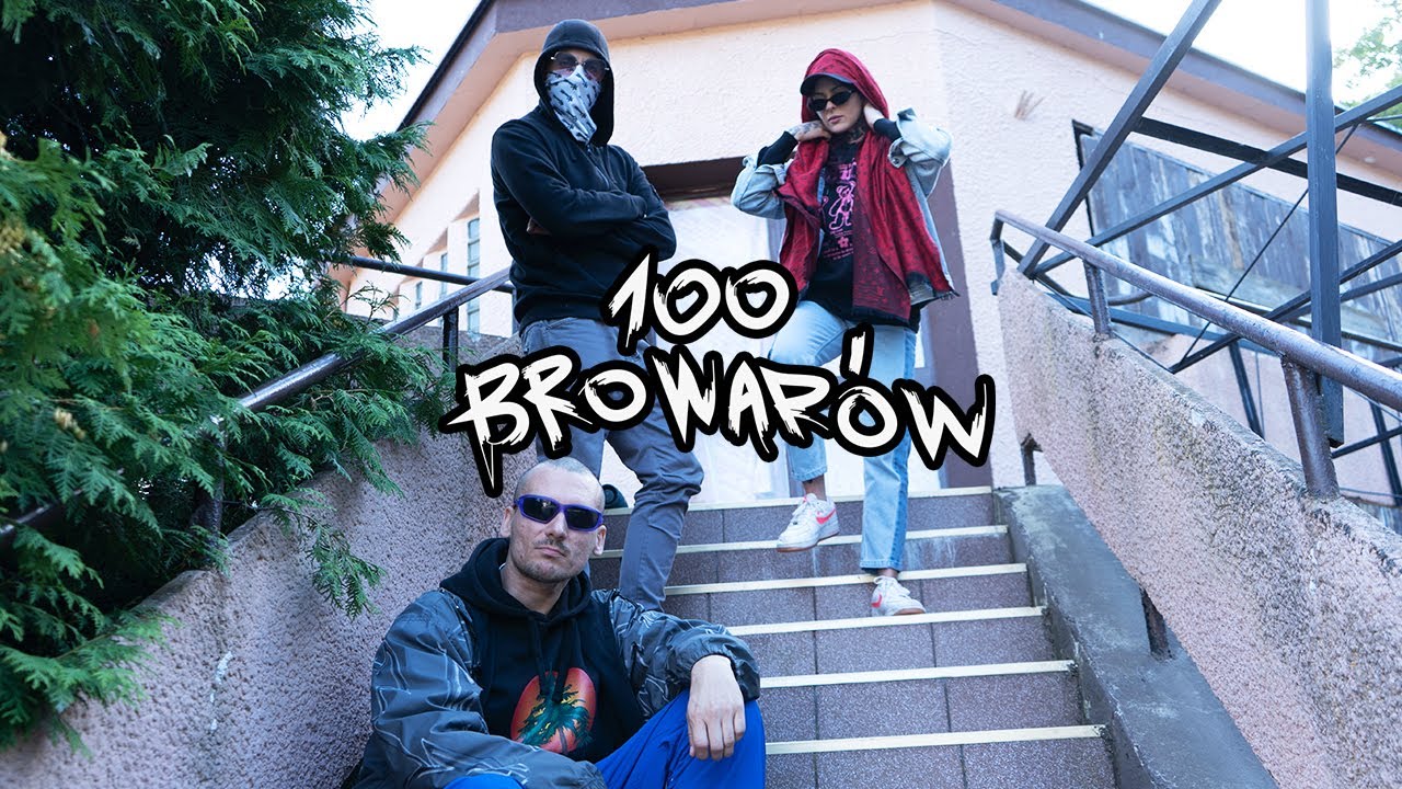 HNN - 100 BROWARÓW (VIDEO) - PIKERS, MFC MŁODY BÓG, MAGDA PACU