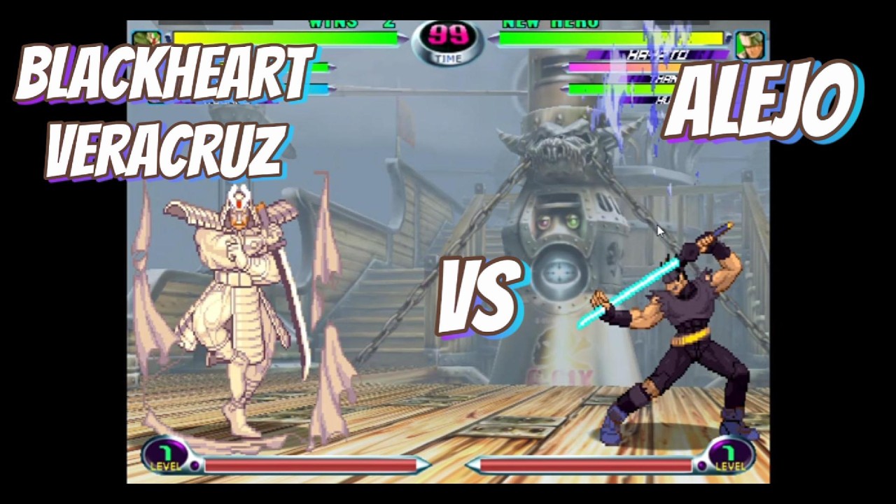 MvC2 (Fightcade) BlackheartVeracruz Vs Alejo FT5 17/02/2026