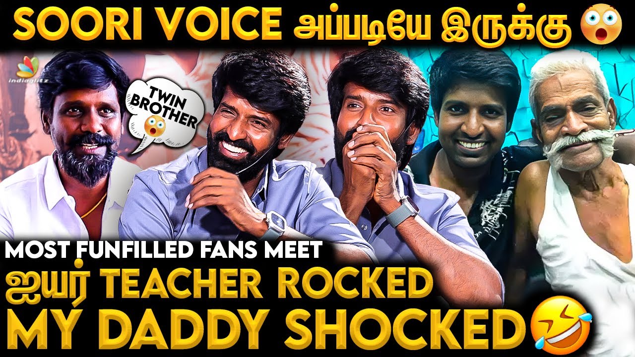 மூணு பேரும் தெறிச்சி ஓடுனோம்🤣🤣 | Garudan Soori Fans Meet | Sasikumar, Sivakarthikeyan