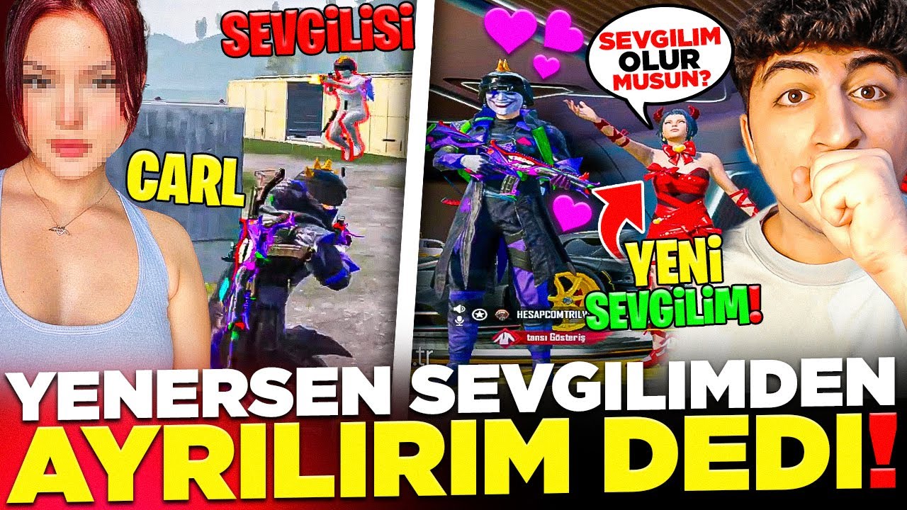 (YENİ SEVGİLİM💖) BENİ YENERSEN SEVGİLİMDEN AYRILIRIM DEDİ❗ HAKARET EDİP DALGA GEÇTİ❗ PUBG Mobile