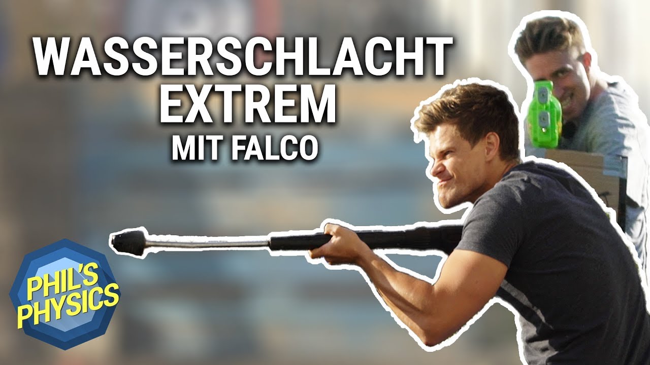 XXL-Wasserschlacht mit Falco | Phil's Physics