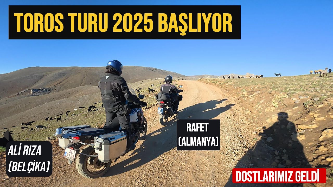 2025 TOROSLAR  TURU 1 BÖLÜM #toroslar #bolkarlar #africatwin #offroad