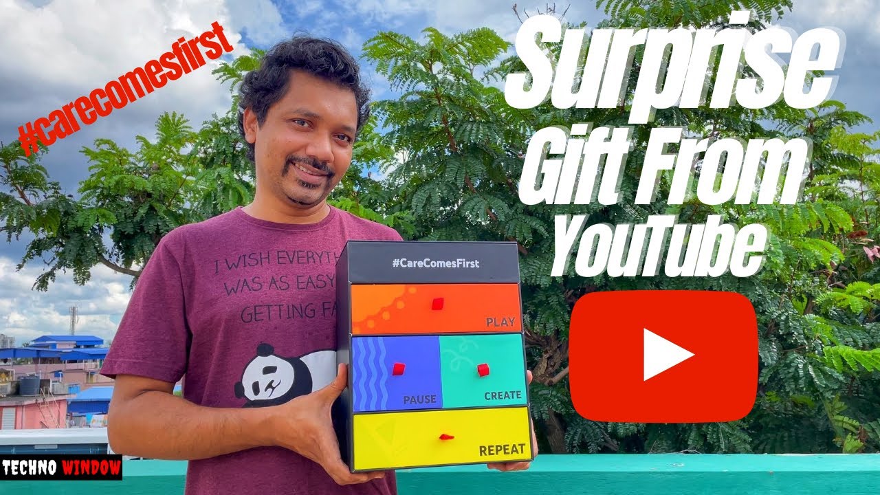 YouTube Send Me A Huge Gift Box #CareComesFirst | Thank You YouTube 😍