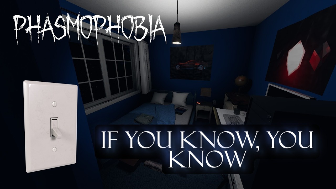This Ghost Loves The Dark! Phasmophobia